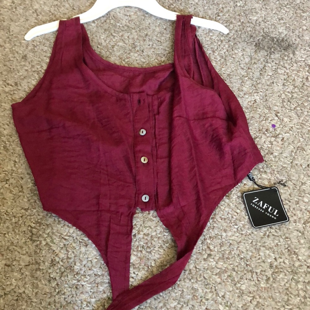 Cropped tank top